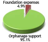 Expense pie