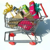 Cart of presents