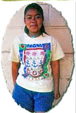 Viviana at her wedding